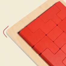 Đồ chơi xếp hình bằng gỗ mới dành cho cả bố và con, giúp phát triển khả năng tập trung và tư duy, để bàn. - Nhiều màu - Xem 10