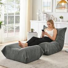 Bean Bags - Gray + Foam - View 12