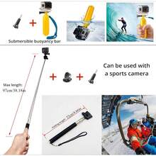 7/26/34pcs Outdoor Sports Action Camera Accessories Kit For Hero 13 12 11 10 9 8 7 6 5 Acepro OSMO ACTION 6/5pro/4/3 AKASO EK7000/ EK7000 Pro/Brave 4/ Brave 7 LE/ V50X/ V50 Pro/ V50 Elitein Swimming Any Other Outdoor Sports - View 2