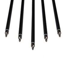12Pcs Crossbow Bolts Carbon Arrows 20 Inch Hunting Archery Crossbow Arrows With Half Moon Nocks 125 Grain Removable Tips - Blue - View 8