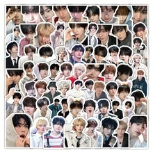 103张ZB1贴纸，ZERO-BASEONE贴纸，Yujin，张昊Ricky，Kpop贴纸，DIY剪贴簿贴纸，礼品包装贴纸，桌面装饰贴纸，水瓶和手机壳装饰贴纸，派对装饰贴纸 - 彩色 - 查看 12
