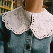 Detachable Collar, Versatile Peter Pan Collar, Fake Collar, Ruffled Collar, Lace Collar Decoration For Women - Multicolor - View 10