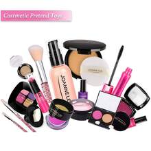 Children's Pretend Play Makeup Toys Set, Jewelry Handbag Gift Box, Lipstick Nail Polish Props, Makeup Kit Suitcase For Little Girls - Multicolor - View 9