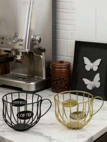 Luxury Snack & Candy Storage Rack, Coffee Shop Desktop Display Stand, Home Coffee Capsule Storage Rack - Multicolor - View 3