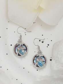 A Sea Style Earring With Turtle And Starfish Designs That Are Fashionable And Versatile For Beach Vacations - Starfish and Sea Turtle - View 3