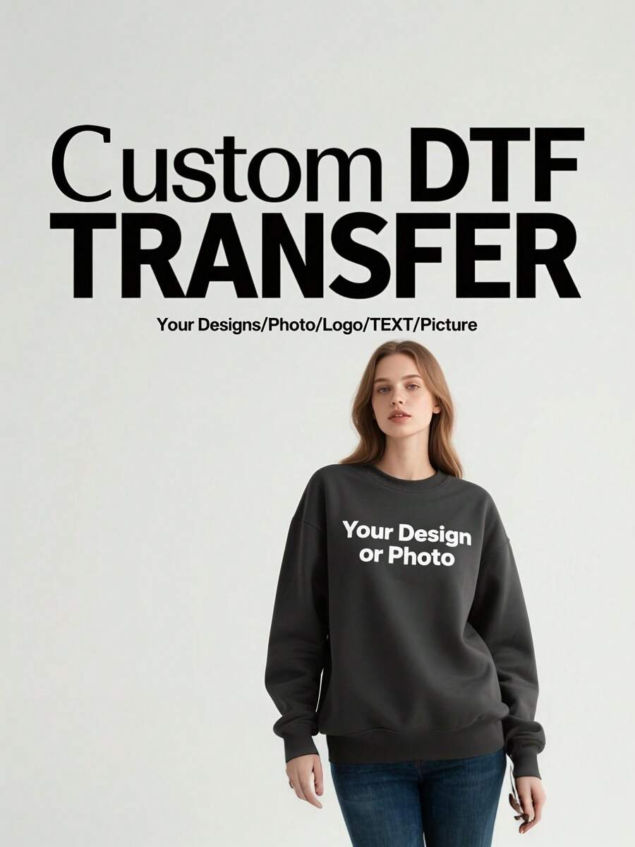 [In chuyển nhiệt theo yêu cầu] Miếng dán chuyển nhiệt thời trang, thích hợp cho áo thun nam/nữ, quần jean, ba lô, đồ mặc nhà, có thể giặt được.