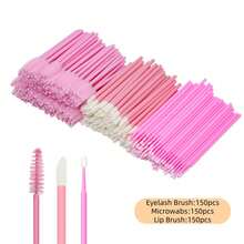 Eyelash Extension Supplies Set, Includes Disposable Eyelash Brushes, Micro Cotton Swab Brushes, Mascara Brushes, Lip Brushes, 60/150/300/450/600 Pcs - Multicolor - View 13
