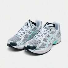 Asics Gel 1130 Black Pure Silver Men 1201A906-001 | Cushioned Performance, Lightweight Comfort - Màu xanh Bạc hà - Xem 2