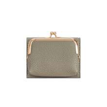 1个男士PU皮钱包，带金属扣，多卡位零钱包，短款对折钱包 - 多色 - 查看 14