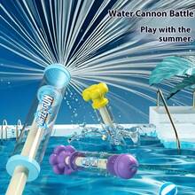 1个喷水玩具，户外夏季沙滩戏水游戏，游泳池洒水玩具（蓝色、粉色、紫色、黄色） - 彩色 - 查看 7