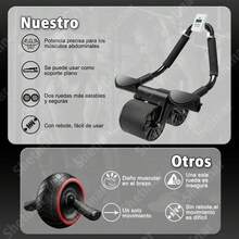 Abdominal De Rebote Automático Con Soporte Para Codo - Blanco - Ver 7