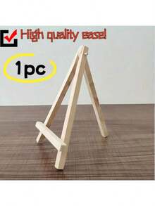 1-10pcs Mini Wooden Easel Stand, Small Wooden Canvas Easel Display, Art & Craft Tripod Tabletop Easel, Portable A-Frame Suitable For Artists, Crafts, Business Cards, Photos, Gifts - A - View 12