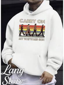 Moletom Serie  Carry On Fantasia Investigação Paranormal Unissex Masculino Feminino 100% Algodão Top Premium Streetwear Lançamento Envio Imediato Varias Cores!! - Branco - Visão 1