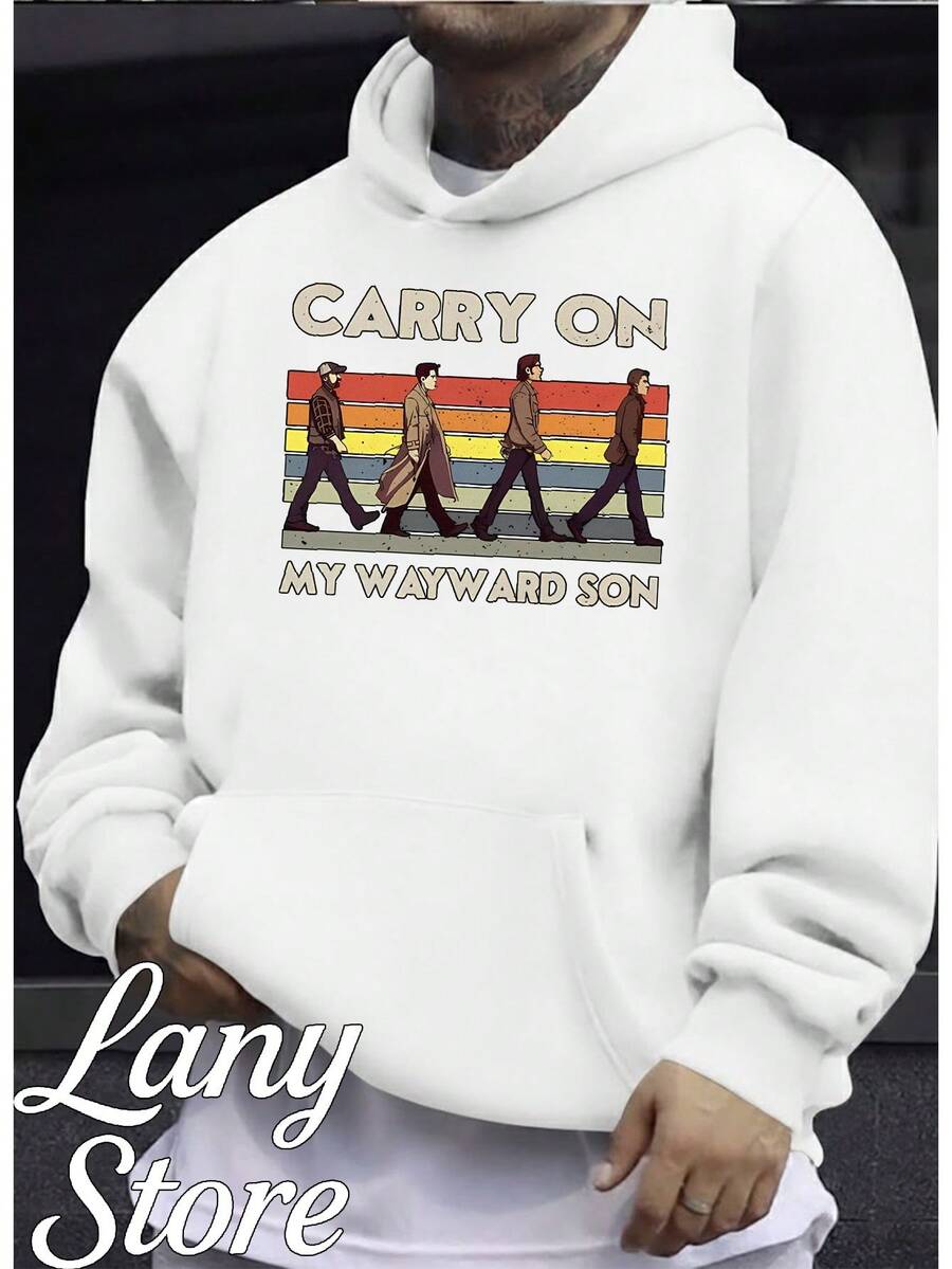 Moletom Serie  Carry On Fantasia Investigação Paranormal Unissex Masculino Feminino 100% Algodão Top Premium Streetwear Lançamento Envio Imediato Varias Cores!! - Branco - Visão 1