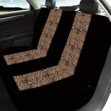 Leopard Print Patchwork Pattern Universal Car Seat Cover - Leopard Print Style - View 4