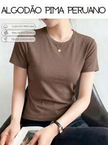 ACME MADE IN CHINA Basic T-Shirt Peruvian Pima Cotton, Full-Bodied Fabric, Imported Super Marcio Mesh - Quán cà phê - Xem 2