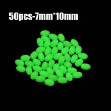 Glow-In-The-Dark Fishing Beads, Luminous Soft Bait, Sea Fishing Lure Accessories - Multicolor - View 9