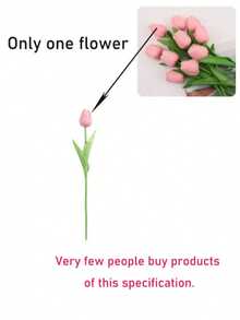 12 bông hoa tulip nhân tạo màu trắng/hồng, thích hợp làm quà tặng Ngày của Mẹ, trang trí bàn làm việc, đám cưới, tiệc tùng, bó hoa tự làm, trang trí nhà cửa, hoa nhựa, đồ trang trí, vòng hoa, bó hoa cưới, trang trí tựu trường, đồ dùng học tập, cây nhân tạo, hoa giả - Nhiều màu - Xem 10