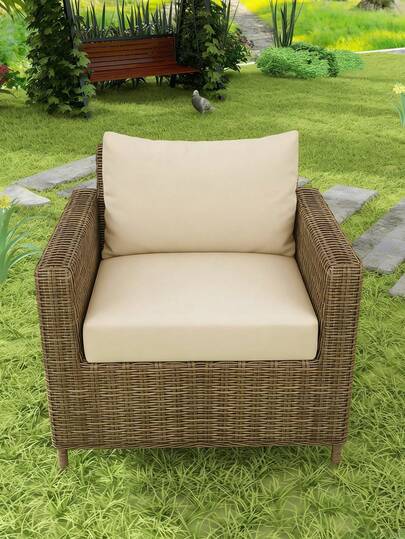 1 pieza Funda de cojín de asiento de sofá impresa para exteriores, funda de sofá de unicolor, funda de cojín de sofá minimalista y moderna de alta elasticidad, a prueba de polvo y lavable para sala de estar y dormitorio, para todo el año