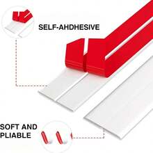 1 pièce Protège-angle mural auto-adhésif de 2 m/78,74 po - Bande de protection flexible, amovible pour transition de sol, convient aux plans de travail et aux coins de portes, applicable aux coins intérieurs/extérieurs, sols, fenêtres, portes, plafonds, plans de travail - A - Voir 13