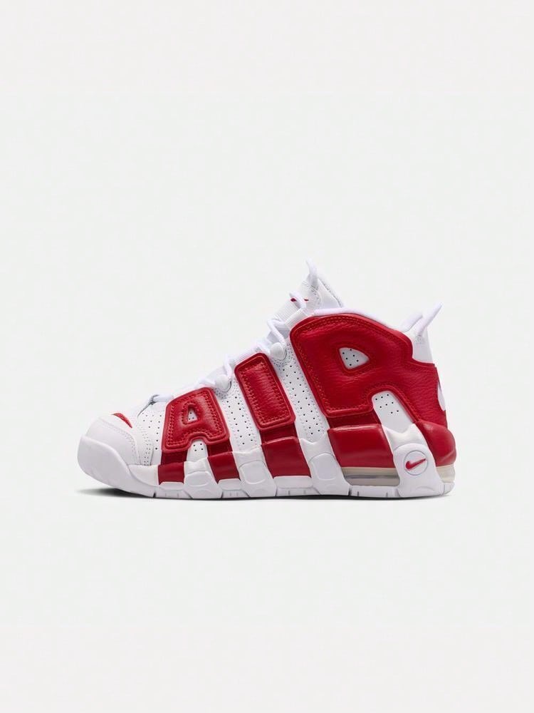 Nike Air More Uptempo (GS) 青少年休闲中帮运动鞋 415082-100 - 白色 - 查看 1