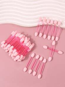 50PCS This Multi-Functional Makeup Tool Is A Sponge, Double-Headed Eyeshadow Brush, Eye Smudging Stick, And Can Also Be Used As A Nail Art Applicator - Multicolor - View 14