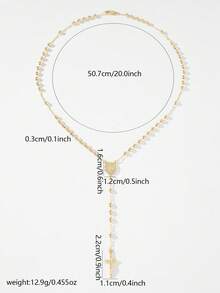 1 chiếc vòng cổ tràng hạt Đức Mẹ Maria, mặt dây chuyền hình thánh giá, vòng cổ tràng hạt, vòng cổ đính hạt, vòng cổ Đức Mẹ Maria, vòng cổ tôn giáo, thích hợp cho phụ nữ đeo hàng ngày hoặc dự tiệc, quà tặng, kỷ niệm, vòng cổ vàng dành cho nữ, món quà hoàn hảo cho Ngày Valentine, Giáng sinh hoặc trang phục thường ngày, thiết kế độc đáo | Điểm nhấn đá Zirconia AAA - Vàng - Xem 8