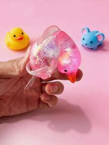 1 Đồ chơi bóp mềm hình ngỗng/vịt & chim cánh cụt & các loài vật khác bằng pha lê lấp lánh, mềm mại và êm ái, đồ chơi giảm căng thẳng dính, đồ chơi dễ thương, đồ chơi bóp mềm Taba, đồ chơi bóp mềm di động khi đi du lịch, đồ chơi bóp mềm, hoàn hảo cho mọi lứa tuổi, người tự kỷ, quà tặng ngày lễ lý tưởng, quà tặng dễ thương vui nhộn, quà sinh nhật, quà Phục sinh, quà Halloween, quà Giáng sinh, đồ nhét tất Giáng sinh, đồ nhét túi quà dự tiệc, đồ chơi giảm căng thẳng, quà tặng tiệc trẻ em, màu xanh dương cho bé trai, màu hồng cho bé gái, trò chơi trẻ em, đồ chơi trẻ em, trò chơi cho bé trai, trò chơi cho bé gái, trò chơi thiếu nhi. - Nhiều màu - Xem 6