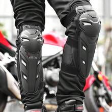 Juego de 4 piezas de rodilleras y coderas para motocicleta, equipo de protección contra caídas al montar, equipo de montar todoterreno al aire libre, artículos esenciales de montar unisex, regalo para motociclistas - A - Ver 8