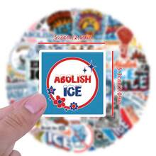 55Pcs Funny ICE OUT Stickers Anti ICE Stickers Cartoon Stickers Waterproof Vinyl Stickers Bulk For Water Bottle Skateboard Luggage Laptops Bumper Theme Party Supplies - A - View 7