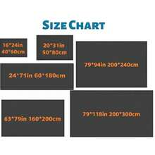 可水洗地毯,适用于儿童房,多种尺寸可选,羊绒TPR底,室内外通用,防滑、不掉毛、防水、防污、易清洁,可爱跳房子彩虹棒棒糖米色柔软游戏地毯,适用于露台、阳台、卧室、客厅、走廊、花园,儿童家居装饰地毯 - A - 查看 12