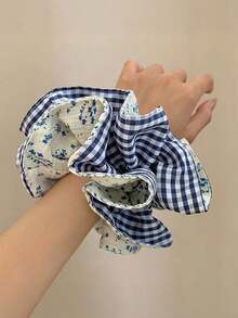 Bộ 3 chiếc dây buộc tóc hai lớp chấm bi dành cho nữ, kiểu dáng dễ thương, màu trơn tối giản, đa năng, thanh lịch, phù hợp cho sử dụng hàng ngày, đi chơi, đi làm, du lịch, tạo kiểu tóc, buộc tóc đuôi ngựa, búi tóc. - Nhiều màu - Xem 2