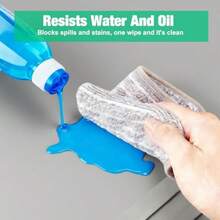 Aisslro - Tapete para Debajo del Fregadero de 22 x 19 Pulgadas Impermeable de Silicona para Cocina Forro de Estante antifugas y Protector de gabinete con Borde Elevado [última intervensión de BPA - Gris claro - Ver 3