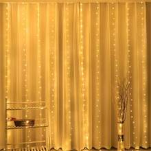 USB Powered LED Curtain Lights With Remote Control - 8 Lighting Modes, Fairy String Garland, Suitable For Wedding, Birthday, Halloween And Christmas Decoration - USB Curtain Light Strings - View 16