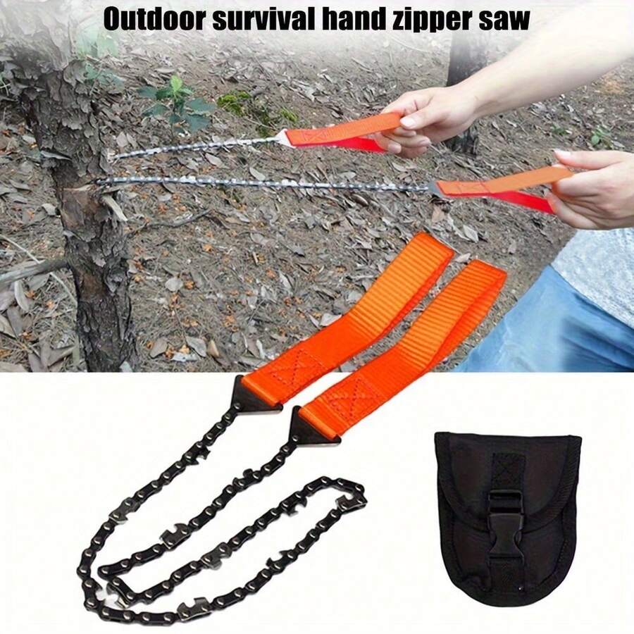 Outdoor Chainsaws, Rope Saws, Hand Saws, Chain Rope Saws, Ropes, Wilderness Survival, Manual Saws, Wood Cutting, Logging