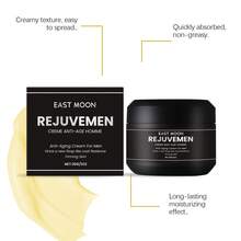 男士保湿霜——柔嫩滋养面部肌肤，深层补水，有效减少皱纹和细纹，告别干燥粗糙。紧致肌肤，展现年轻光彩。滋润肌肤，改善松弛，令肌肤柔软、光滑、富有弹性。适合所有肤质。 - 正裝 - 查看 9