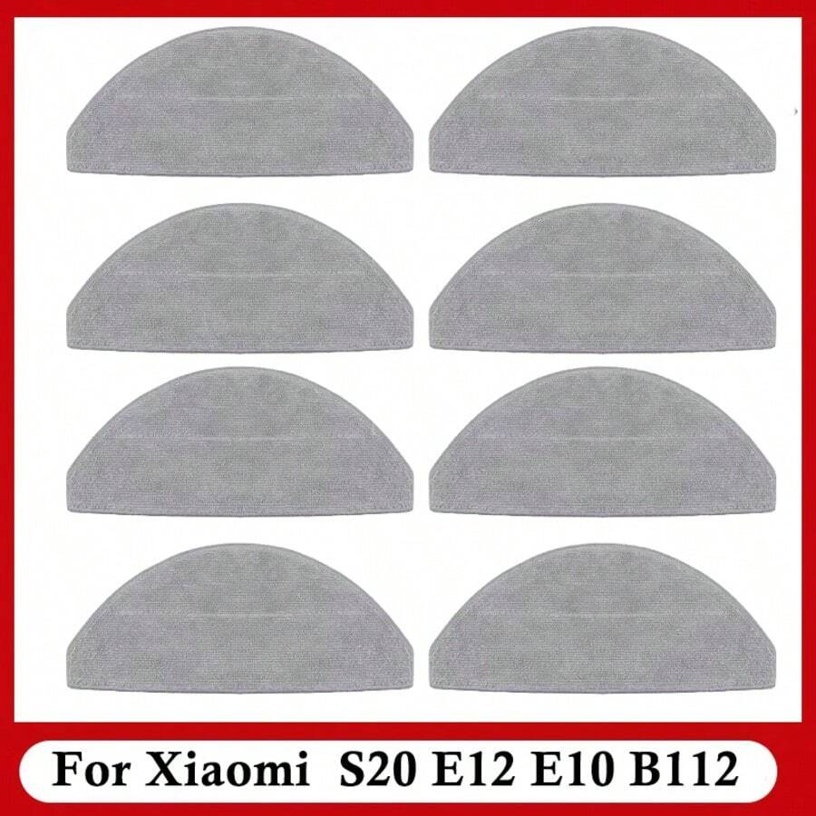 For Xiaomi S20 E12 E10 B112 Robotic Vacuum Cleaner Washable Mop Cloth Replacement Accessories - View 1