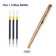 A Pen Luxury Classic Metal Ballpoint Pen/Light Luxury Fashion Neutral Pen/Business Signature Office Pen/Exquisite Gift Pen/Senior Men's And Women's Executive Pen/Refilling/Student Writing Pen - Metal Ballpoint Pen - View 12
