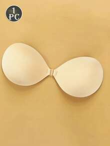 1件/2件装女士隐形自粘式聚拢文胸 – 无肩带无背硅胶提拉文胸，可重复使用，无缝设计，优雅款式，完美搭配婚纱、晚礼服和派对服装 - 彩色 - 查看 12