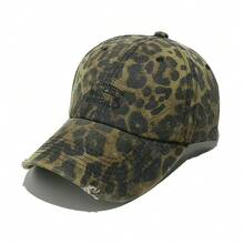 1pc Fashion Leopard Print Baseball Cap, Versatile Sun Hat For Women, Spring/Summer - Multicolor - View 12