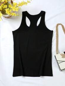 Disney Official Authorization | Women's Casual Crew Neck Sleeveless Tank Top. Features A Hand-Drawn Sketch Print Of Mickey Mouse And Minnie Mouse. This Loose-Fit T-Shirt Is Suitable For Disney Fans Of All Ages, Making It An Ideal Choice For Vacations, Outings, And Daily Casual Wear. - 黑色 - 查看 3