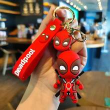 Marvel Keychain - Funny Cartoon Keychain, Cute Anti-Hero Backpack Pendant, Suitable For Fans And Couples (Gift Idea) - M - View 3