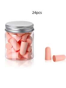 24 chiếc/60 chiếc nút bịt tai chống ồn, nút bịt tai ngủ giảm tiếng ồn và cách âm, phù hợp cho nam và nữ, mềm mại và thoải mái, chất liệu xốp, đàn hồi chậm, đeo lâu không gây đau tai, khử tiếng ồn chuyên nghiệp, cách âm siêu tốt, giảm tiếng ồn khi ngủ, có thể chặn tiếng ngáy, nút bịt tai yên tĩnh, nút bịt tai bằng xốp nhớ, giảm tiếng ồn khi ngủ ở ký túc xá sinh viên, bảo vệ thính giác, thiết kế hình viên đạn đàn hồi chậm, đàn hồi thân thiện với da, nút bịt tai chống ồn. - 1 - Xem 12