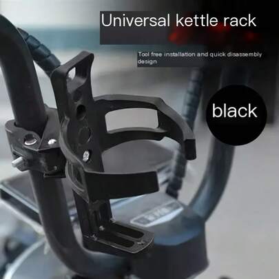 1 pieza Soporte ajustable para botella de agua de bicicleta/motocicleta, adecuado para ciclismo al aire libre