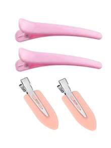 50pcs Self-Adhesive Hair Curling Roller & Clip Set With 24 Hair Curlers Self Grip Holding Rollers And 24Duckbill Clips Hair Rollers With Hair Roller Clips And 1pc Gift Box,1pccn Massage Comb Salon Hairdressing Curlers,DIY Hair Styles - Multicolor - View 17