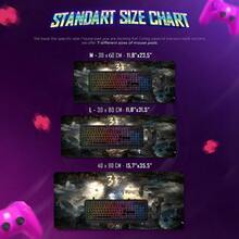 1pc Adventure 33 Gaming Mouse Pad: Anti-Spill, Ultra-Smooth, Gaming & Office Mouse Pad With Non-Slip Base And Stitched Edges, Suitable For Computers, Desktops, Games And Office - View 5