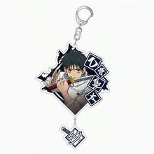 Jujutsu Kaisen 1个五条悟夏夏油和藤峠勇太动漫闪光亚克力钥匙扣，情侣车钥匙扣，学生背包装饰，包包配件，送朋友的礼物，动漫情侣装饰，情人节，万圣节，节日礼物 - 多色 - 查看 14