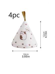 2pcs/4pcs Triangle Heat Resistant Hat, Kitchen Pot Cover Protector, Triangle Pot Handle Sleeve, Pot Holder & Oven Gloves, Heat Resistant - View 10