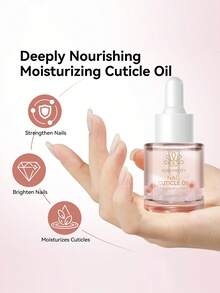 BORN PRETTY 20毫升指甲角质层滋养油，滋养修复受损指甲，强韧指甲，预防指甲变硬，适用于指甲凝胶指甲油。 - 20毫升 - 查看 4