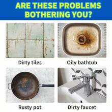 Qisheng Metal Rust Remover Paste, Easy-To-Use Stainless Steel And Iron Cleaner, Removes Rust Stains, Oxidation And Burnt Residues, Suitable For Kitchen And Bathroom - Rust Remover - View 8